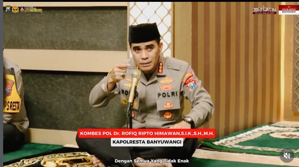 Kultum Menjelang Berbuka Puasa Di Masjid Mapolresta Banyuwangi